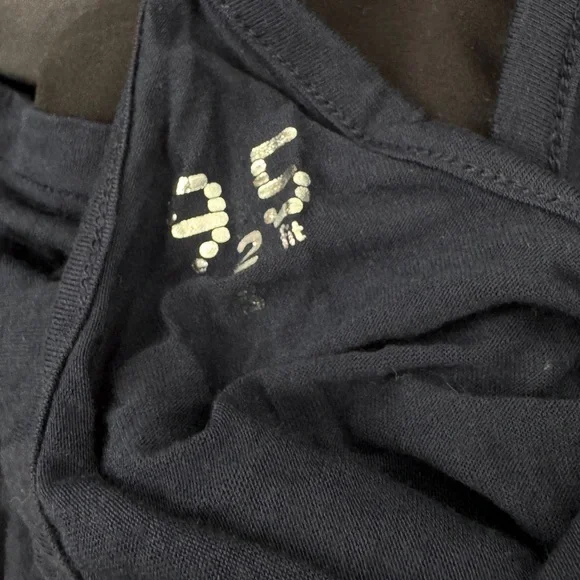 Simple navy Racerback Tank - Picture 3 of 3